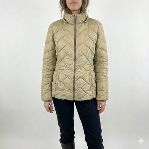 London Fog Travel Packable Down Jacket Lightweight Medium